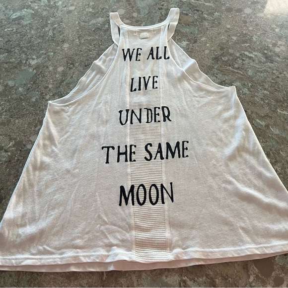 Billabong Designer’s Closet Moon & Skulls Halter Tank XS - Picture 12 of 12